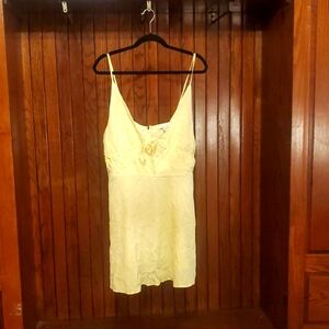 TOPSHOP SIZE 14 Elegant Yellow Women's Dress